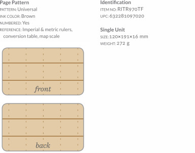 Waterproof notebook – Bound Book