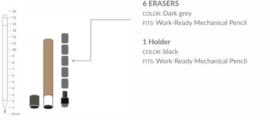 Mechanical Pencil – Eraser Refills