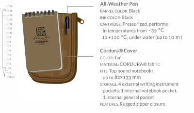 Tactical set – Pocket Notebook 3/5