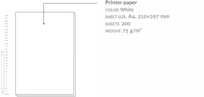 Loose sheets – All-weather Copier Paper