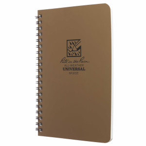 Waterproof notebook – Side Spiral Notebook