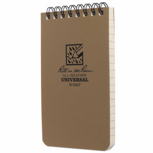 Waterproof notebook – Pocket Notebook 3/5”