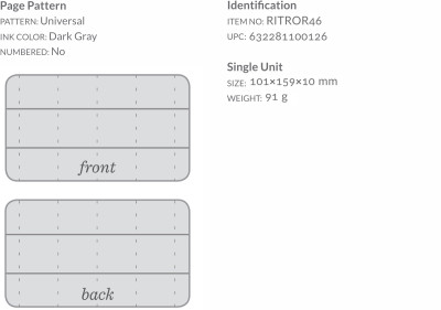 Waterproof notebook – Pocket Notebook 4/6”