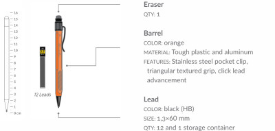 Mechanical Pencil – Work-Ready Mechanical Pencil