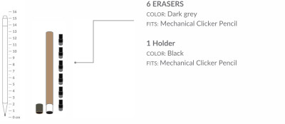 Mechanical Pencil – Eraser Refills