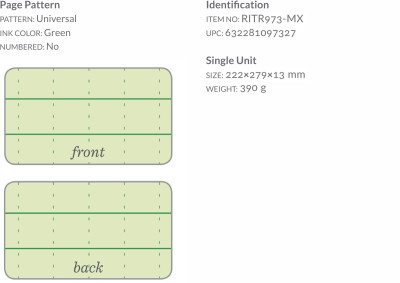 Waterproof notebook – Maxi Side Spiral