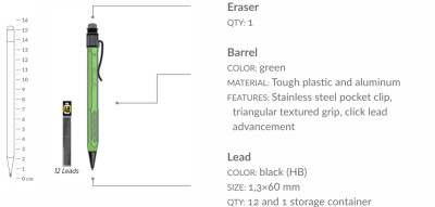 Mechanical Pencil – Work-Ready Mechanical Pencil