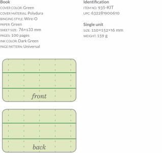 Tactical set – Pocket Notebook 3/5