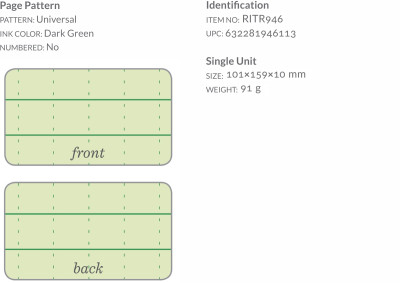 Waterproof notebook – Pocket Notebook 4/6”