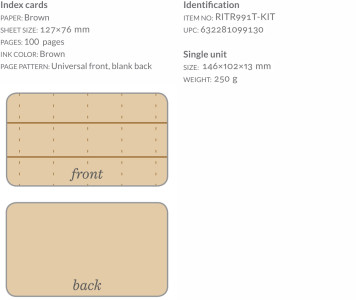 Tactical set – All-weather Index Card Wallet KIT