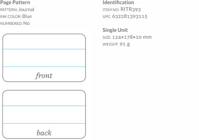 Waterproof notebook – Side Spiral Notebook