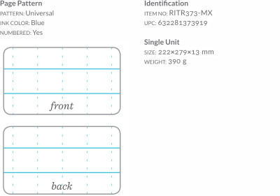 Waterproof notebook – Maxi Side Spiral